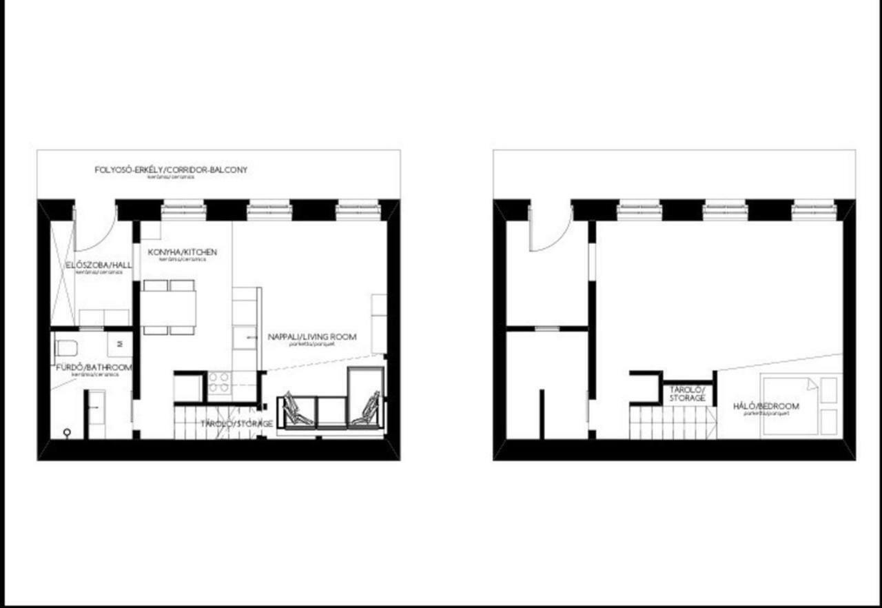Elegant Apartment Budapest Luaran gambar
